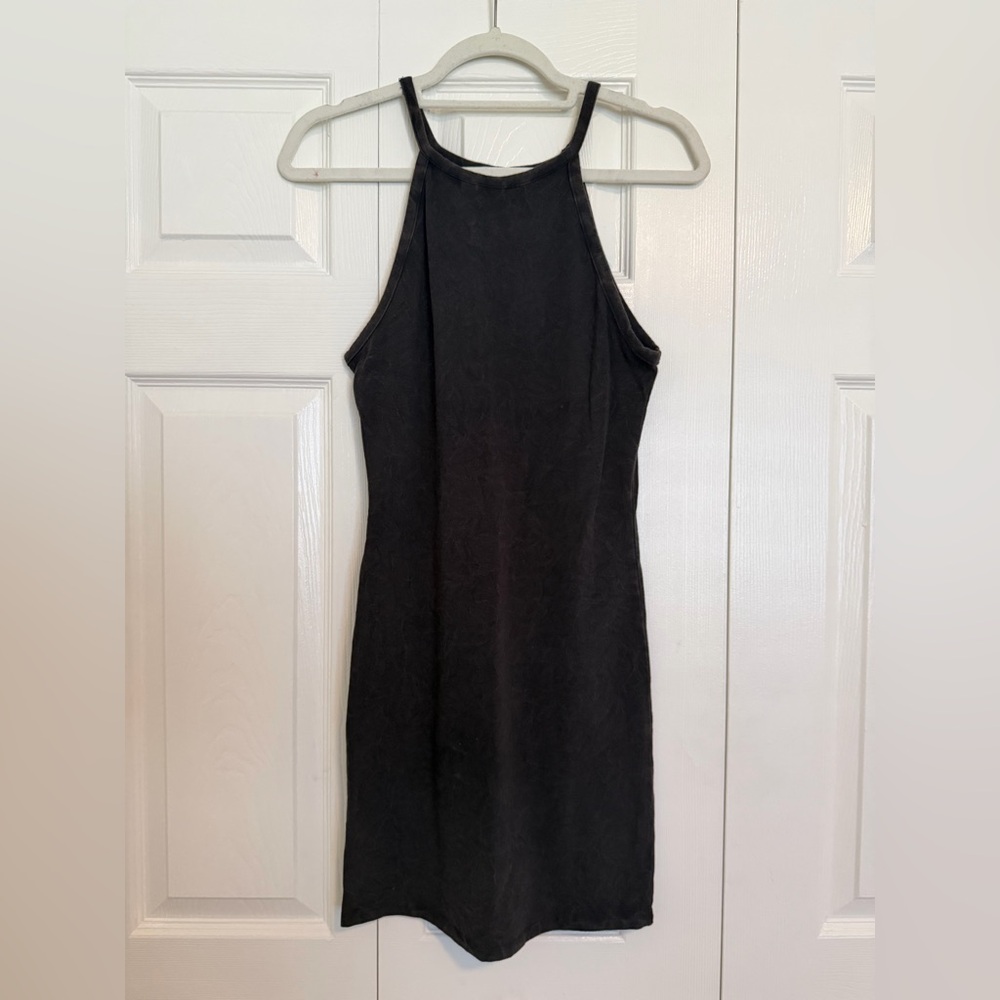 Forever 21 Black Halter Dress